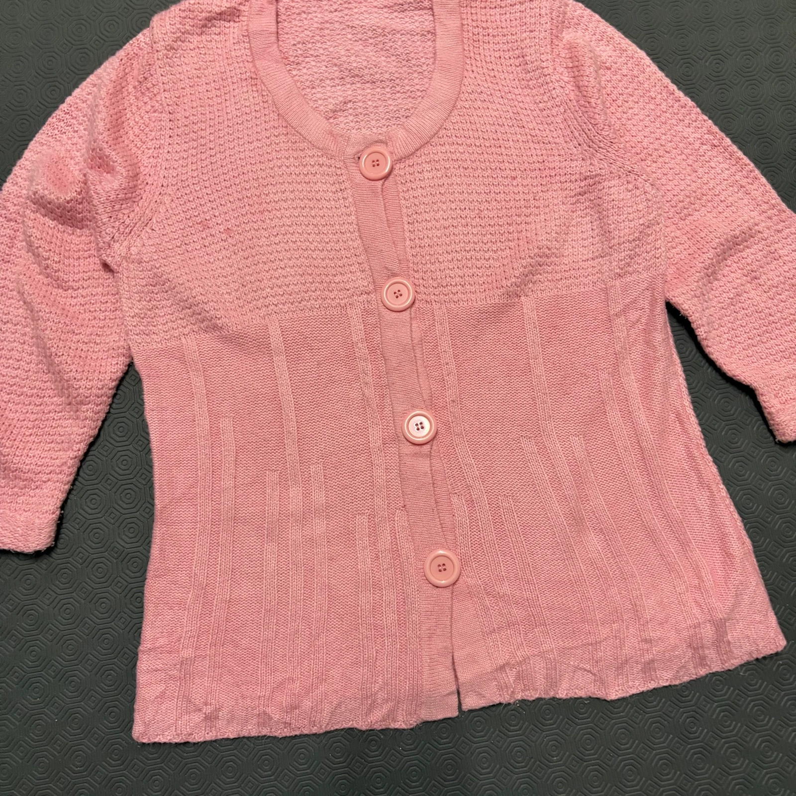 Pink Knit Coat M – photo 2